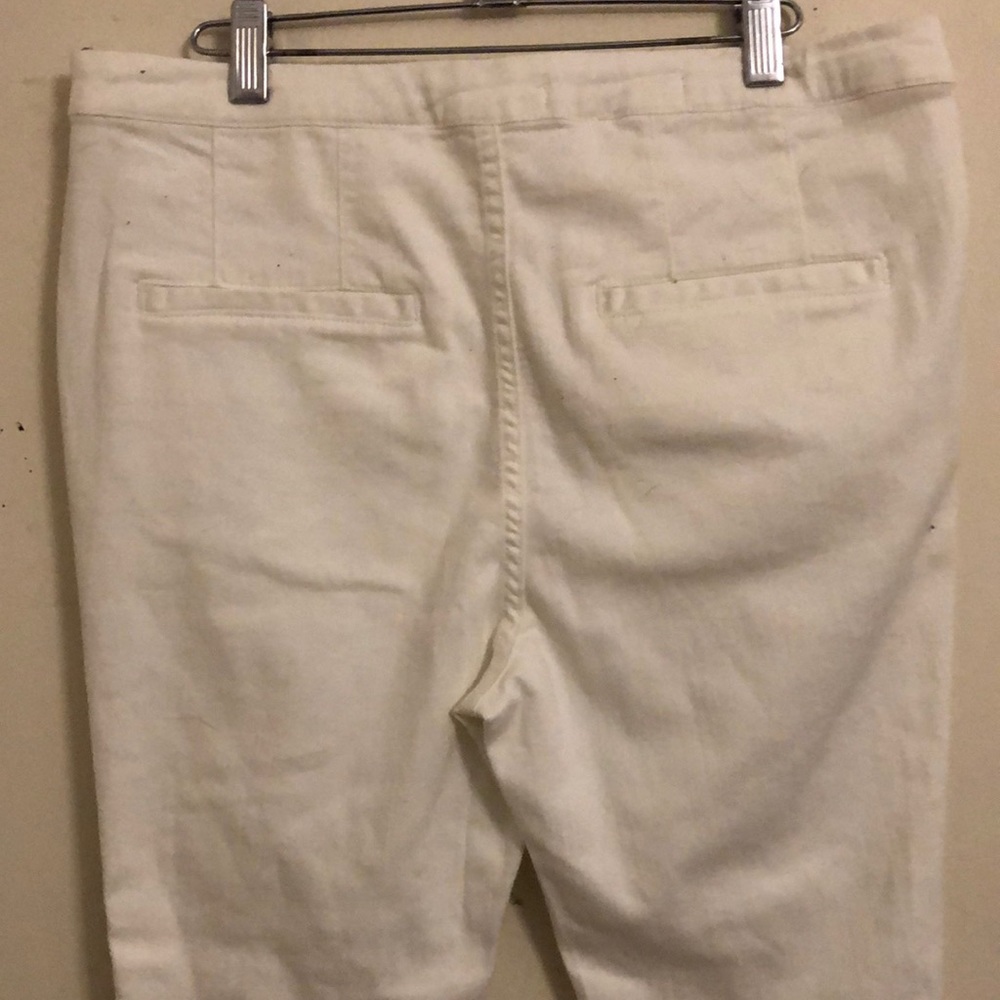 Anthropologie Pilcro and The LetterPress White High-Rise Denim Leggings - Picture 6 of 9